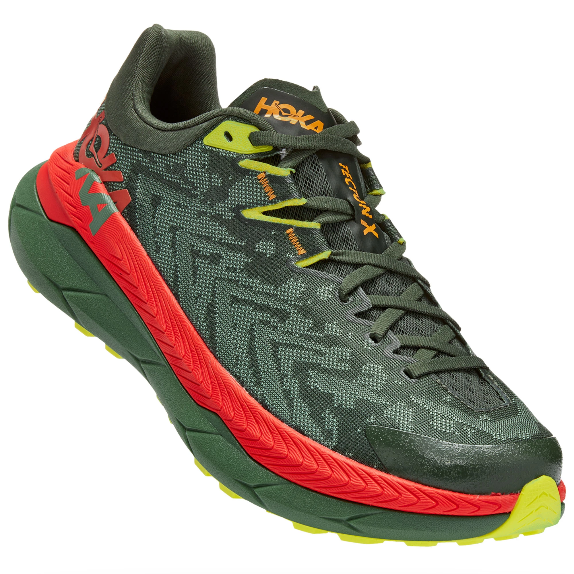 HOKA ONE ONE Mens Tecton X Trail Running Shoes