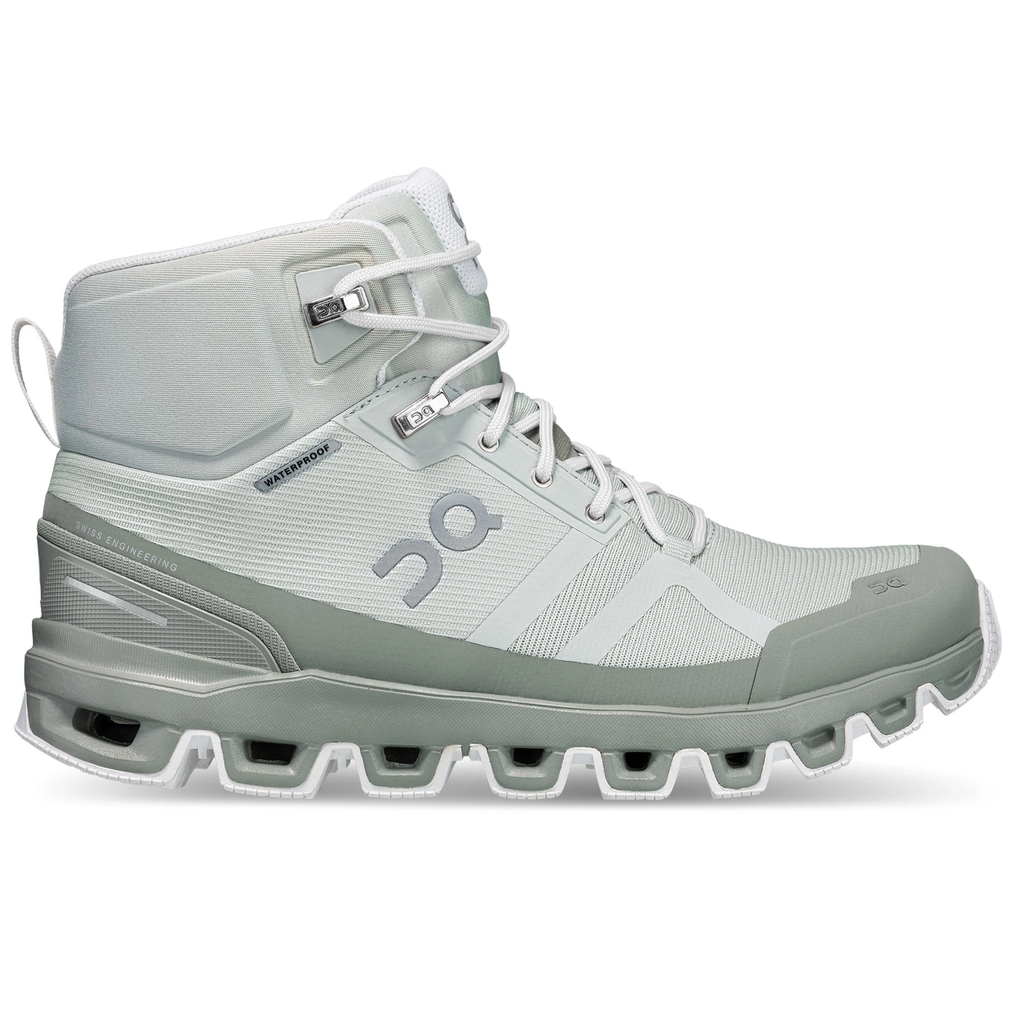 On Womens Cloudrock Waterproof Hiking Shoes