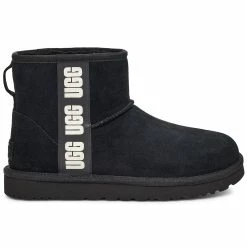 UGG Women's Classic Mini Side Logo Winter Boots